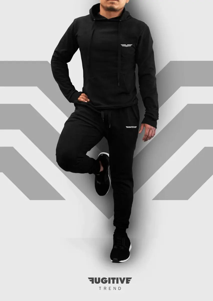 Conjunto Deportivo Pants Y Sudadera Chamarra Fugitive Trend