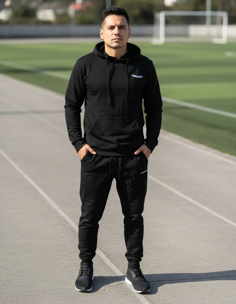 Conjunto Deportivo Pants Y Sudadera Chamarra Fugitive Trend