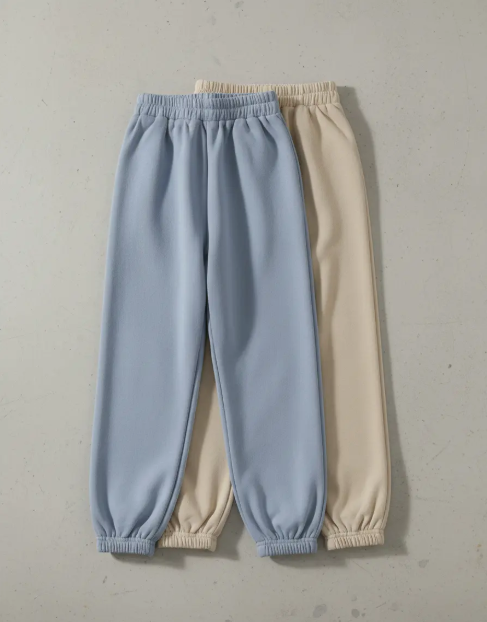 Pants Jogger Deportivo Felpa Varios Colores Comodo 2 Pz