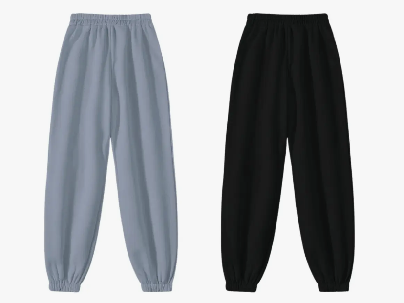 Pants Jogger Deportivo Felpa Varios Colores Comodo 2 Pz