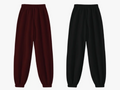 Pants Jogger Deportivo Felpa Varios Colores Comodo 2 Pz